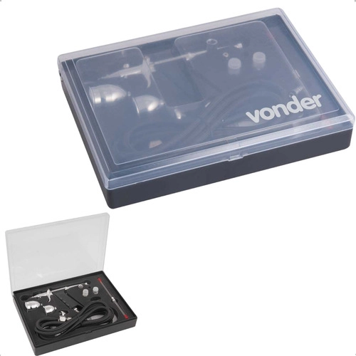 Aerógrafo com acessórios 16 peças VONDER Aerógrafo com acessórios 16 peças VONDER