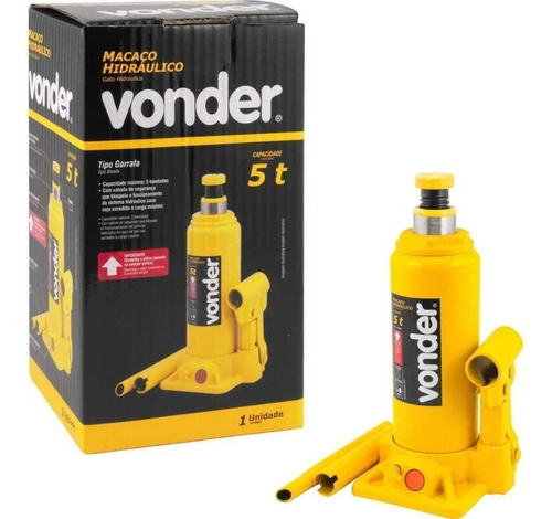 Macaco Hidráulico Garrafa Vonder