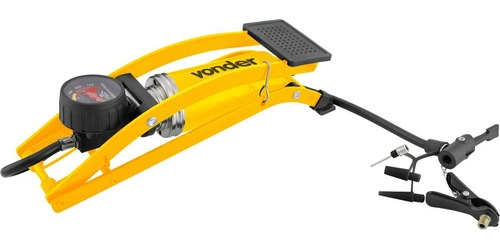 Bomba de ar para encher pneus com pedal VONDER