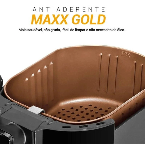 Fritadeira Air Fryer Philco PFR15PG Gourmet Black Fritadeira Air Fryer Philco PFR15PG Gourmet Black