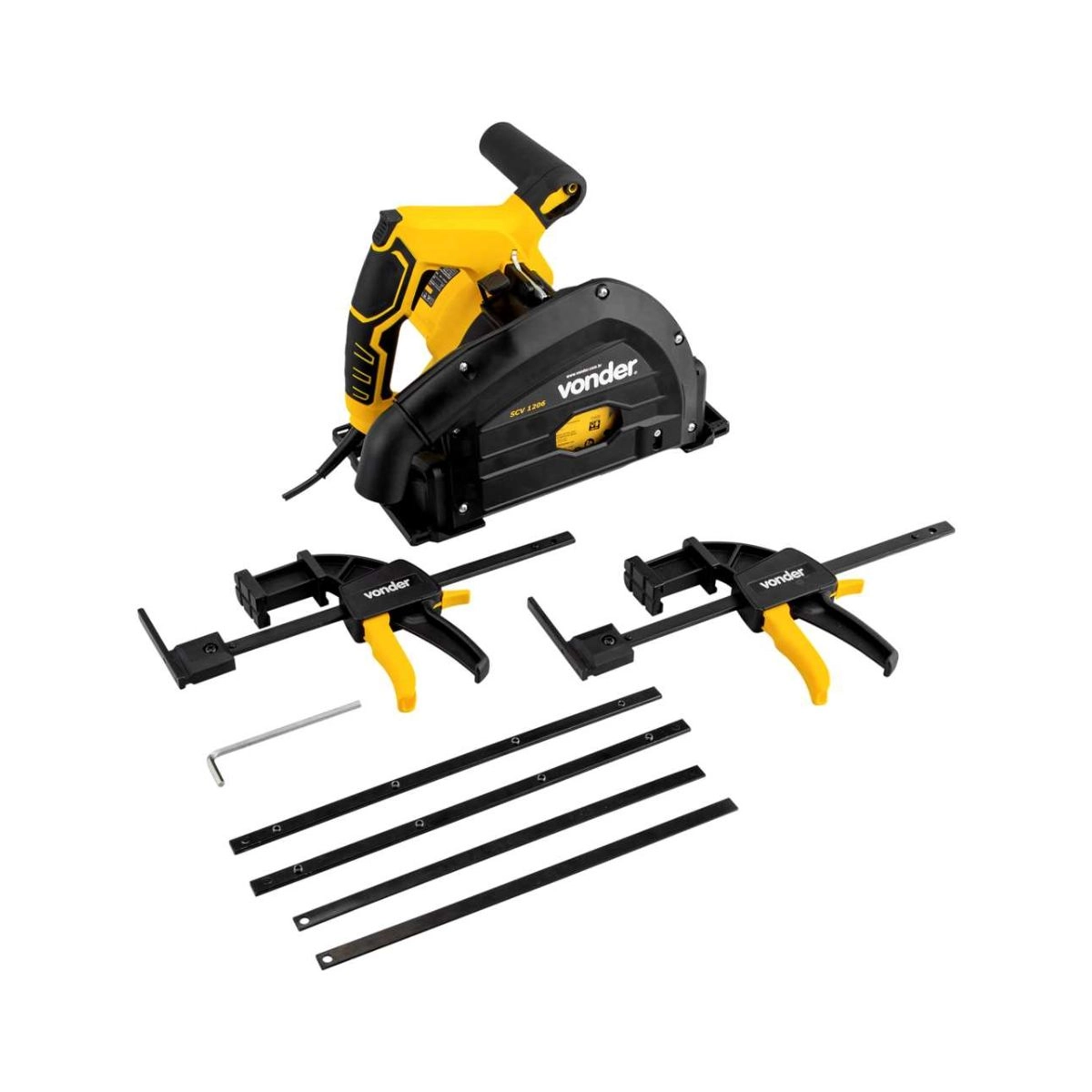 Serra circular de trilho 6.1/2" SCV1206 127V VONDER