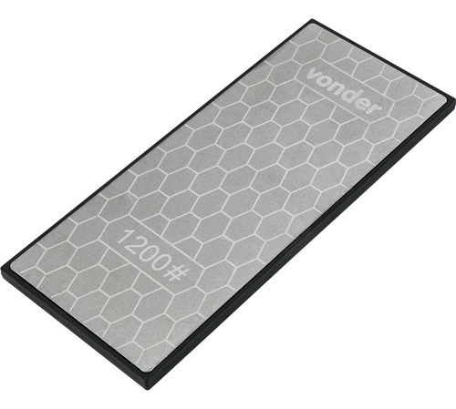 Pedra para afiar diamantada,base de 7" dupla face G 600/1200 VONDER
