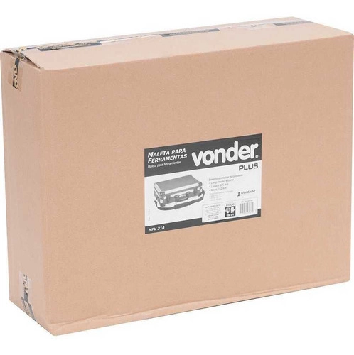 Maleta Para Ferramentas Profissional Vonder Plus Mfv314