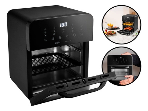 Fritadeira Air fryer Forno 10 Litros ELGIN Fritadeira Air fryer Forno 10 Litros ELGIN