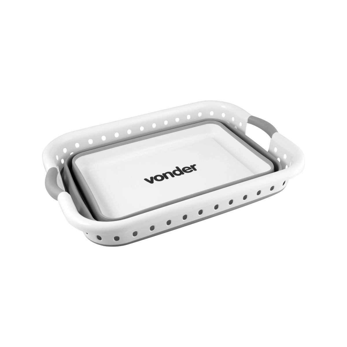 Cesto dobrável para roupas 39 litros VONDER 