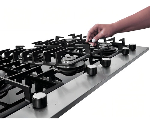 Fogão Cooktop 5Q Platinium Gás Fischer