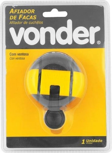 Afiador de facas com ventosa VONDER