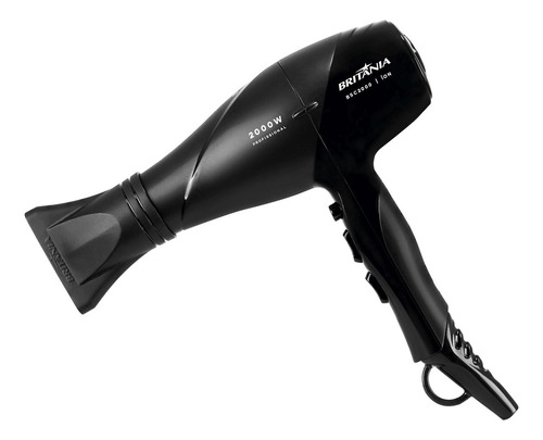 Secador de Cabelos Preto BSC2000 6 Combinações Britânia