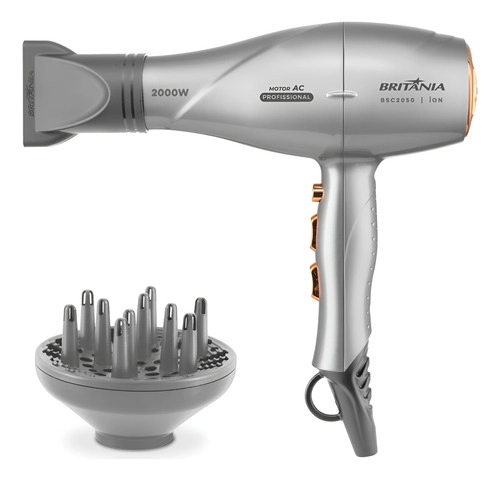 Secador de Cabelos Motor Profissional BSC2050 127v Britânia
