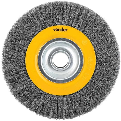 Escova circular 10" x 30 mm com bucha de redução VONDER