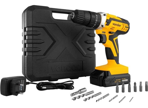Parafusadeira/Furadeira com Impacto 20V PFV238I VONDER Parafusadeira/Furadeira com Impacto 20V PFV238I VONDER