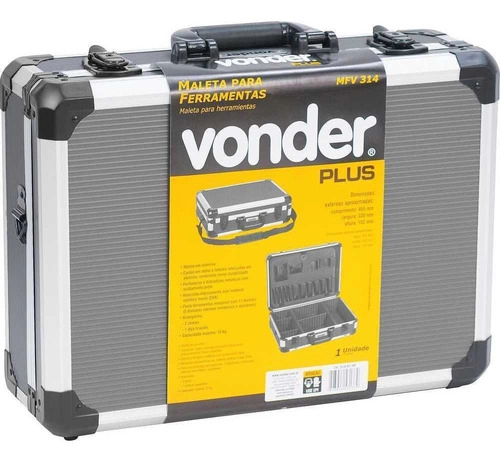 Maleta Para Ferramentas Profissional Vonder Plus Mfv314