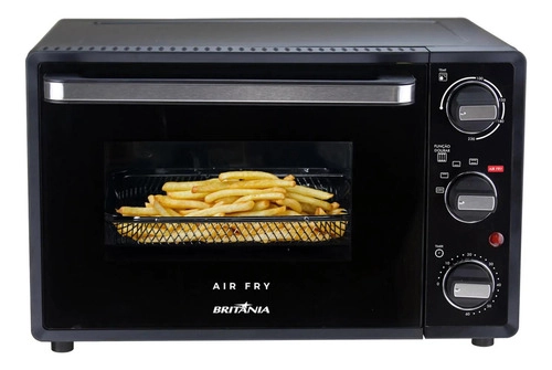 Forno Elétrico Air Fryer BFE25P Esmaltado 25L Britânia Forno Elétrico Air Fryer BFE25P Esmaltado 25L Britânia