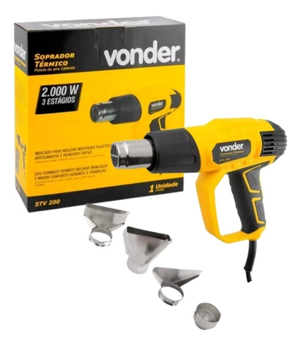 Soprador Térmico Vonder STV200 2000W Soprador Térmico Vonder STV200 2000W