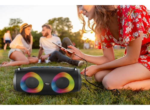 Speaker Caixa De Som Pbs45bt Extreme Bluetooth 40w V5.3 Philco Speaker Caixa De Som Pbs45bt Extreme Bluetooth 40w V5.3 Philco