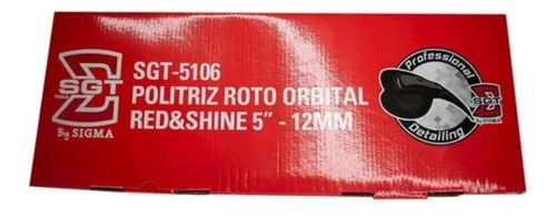 Politriz Roto Orbital 5 12mm Red SGT5106 SIGMA