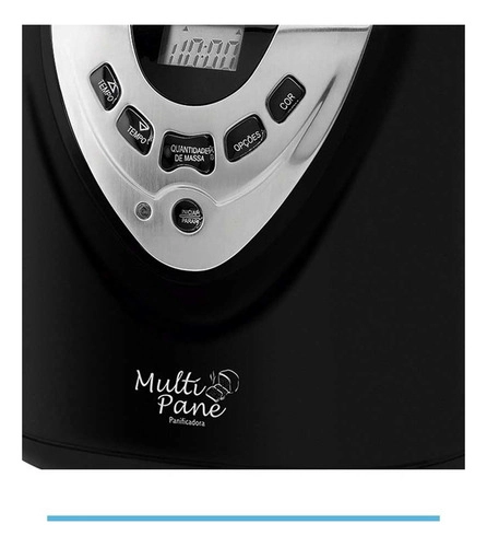 Panificadora Britânia Multipane Preto Panificadora Britânia Multipane Preto