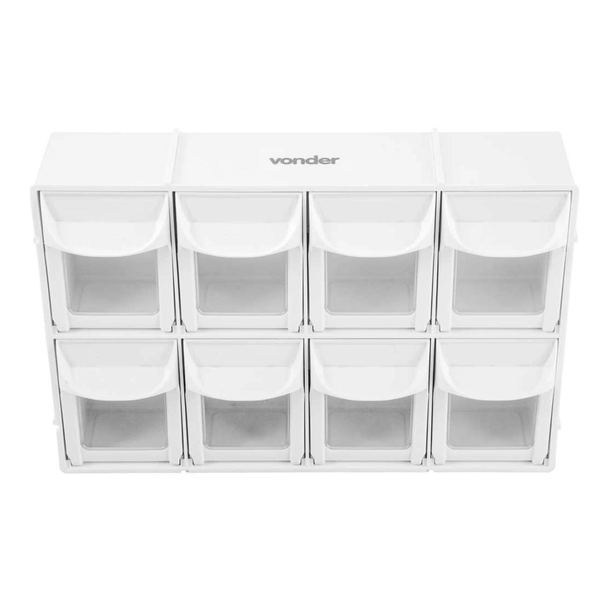 Organizador plástico com 8 gavetas OPV0305 VONDER