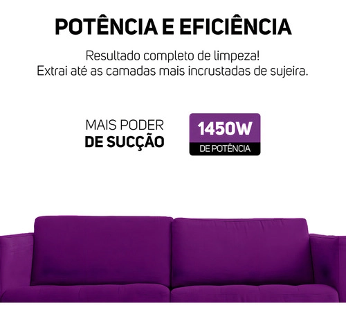 Extratora Portátil Spot Cleaner W3 1450W Wap Extratora Portátil Spot Cleaner W3 1450W Wap