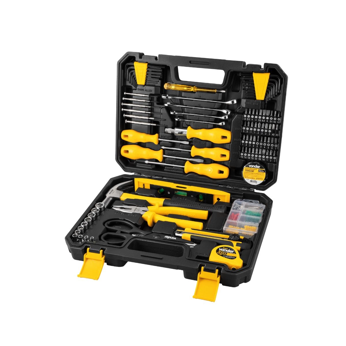 Jogo de ferramentas com 163 peças VONDER