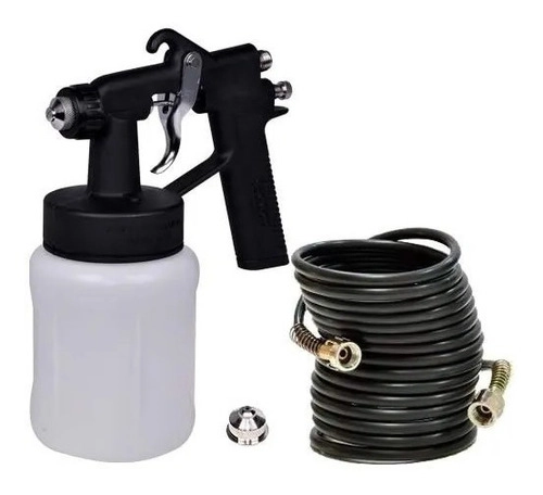 Compressor Ar Direto Portátil Bivolt 370w Com Pistola Worker