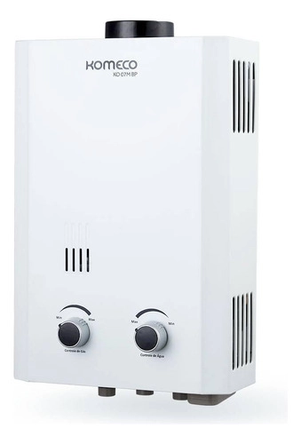 Aquecedor de Água a Gás Branco KO 07M BP G2 GLP KOMECO