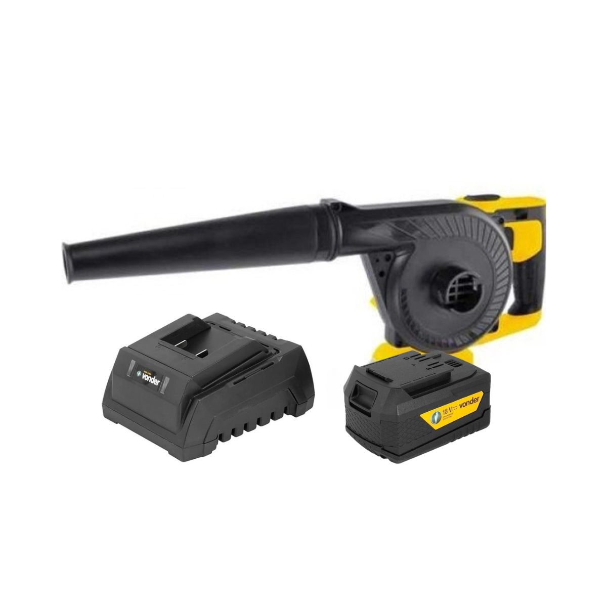 Soprador/aspirador ISAV1823 +Bateria4ah e Carregador VONDER Soprador/aspirador ISAV1823 +Bateria4ah e Carregador VONDER