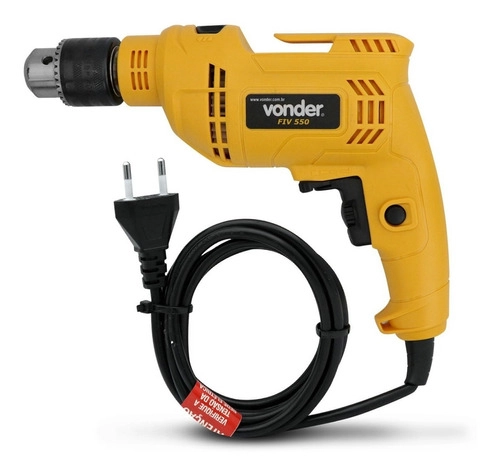 Furadeira Impacto 1/2" Vonder FIV550N Vonder