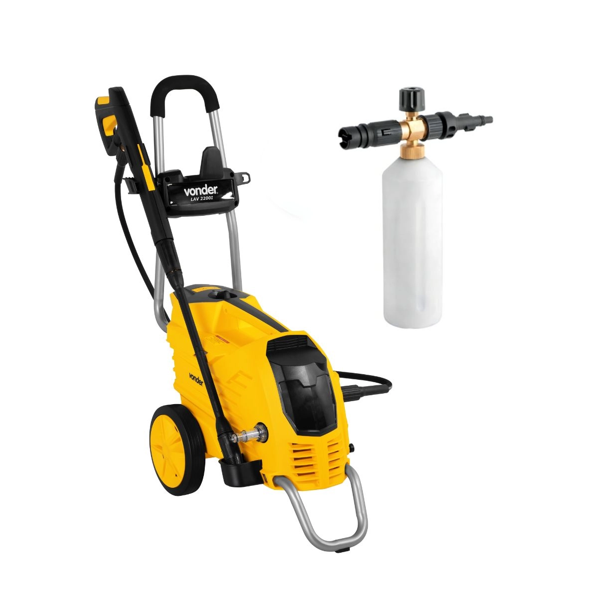 Lavadora de alta pressão LAV2200I220V+ Snowfoam 750ml VONDER Lavadora de alta pressão LAV2200I220V+ Snowfoam 750ml VONDER