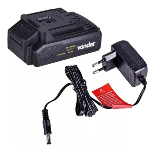 Parafusadeira/Furadeira 12V c/ Impacto Vonder com 74 Peças PFV074 Bivolt Parafusadeira/Furadeira 12V c/ Impacto Vonder com 74 Peças PFV074 Bivolt