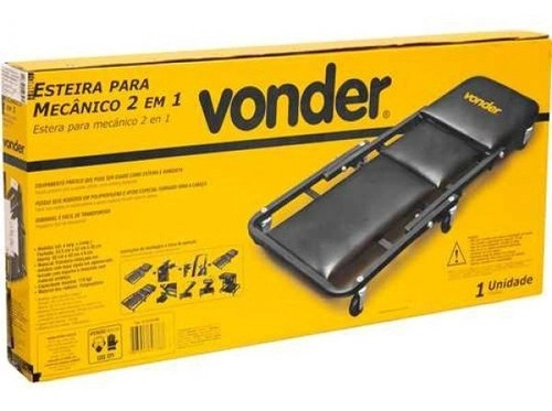 Esteira para mecânico roda giratória 2 em 1 VONDER