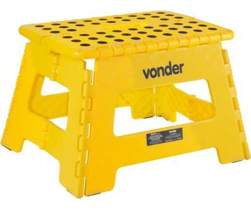 Banqueta plástica dobrável altura 220mm VONDER 