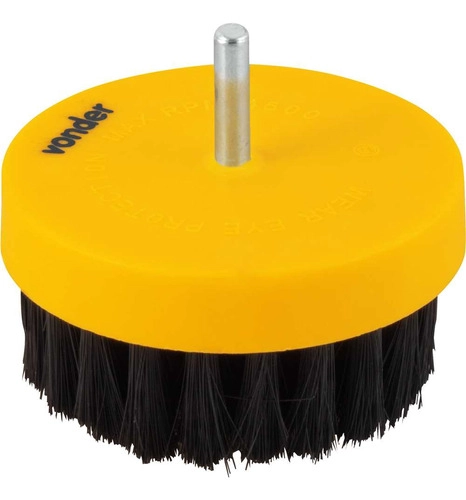 Escova rotativa 80 mm em nylon VONDER