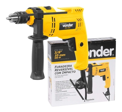 Furadeira Impacto 3/8 FIV595N Vonder Furadeira Impacto 3/8 FIV595N Vonder