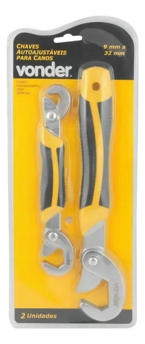 Chaves autoajustáveis para canos com 2 peças VONDER 