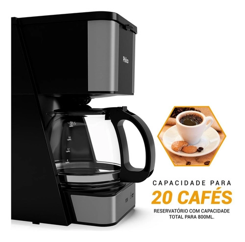 Cafeteira 20 Cafezinhos PCF20A 720ml 650W Cafeteira 20 Cafezinhos PCF20A 720ml 650W