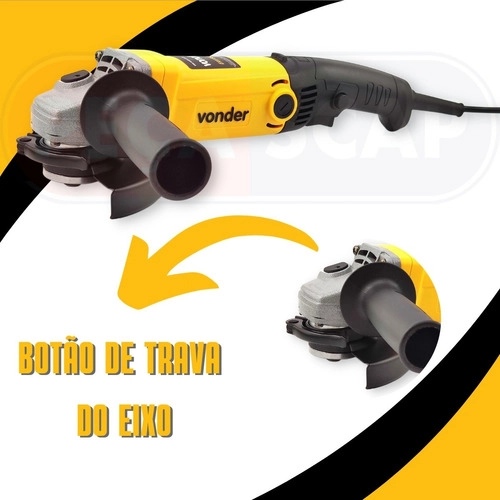 Esmerilhadeira Angular 4,1/2 Vonder EAV860N