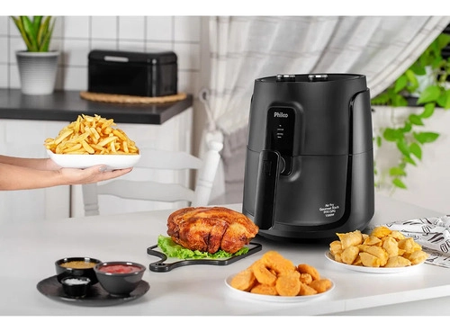 Fritadeira Air Fryer Philco PFR15PG Gourmet Black Fritadeira Air Fryer Philco PFR15PG Gourmet Black