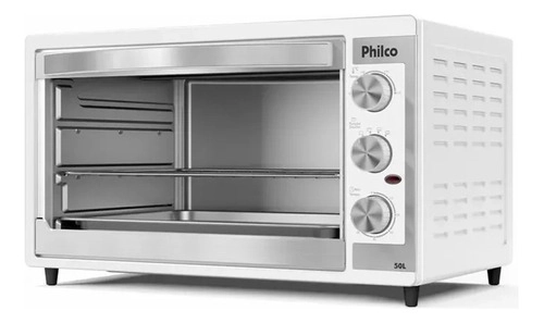 Forno Elétrico Branco 50l Dupla Resistência Pfe52b Philco Forno Elétrico Branco 50l Dupla Resistência Pfe52b Philco