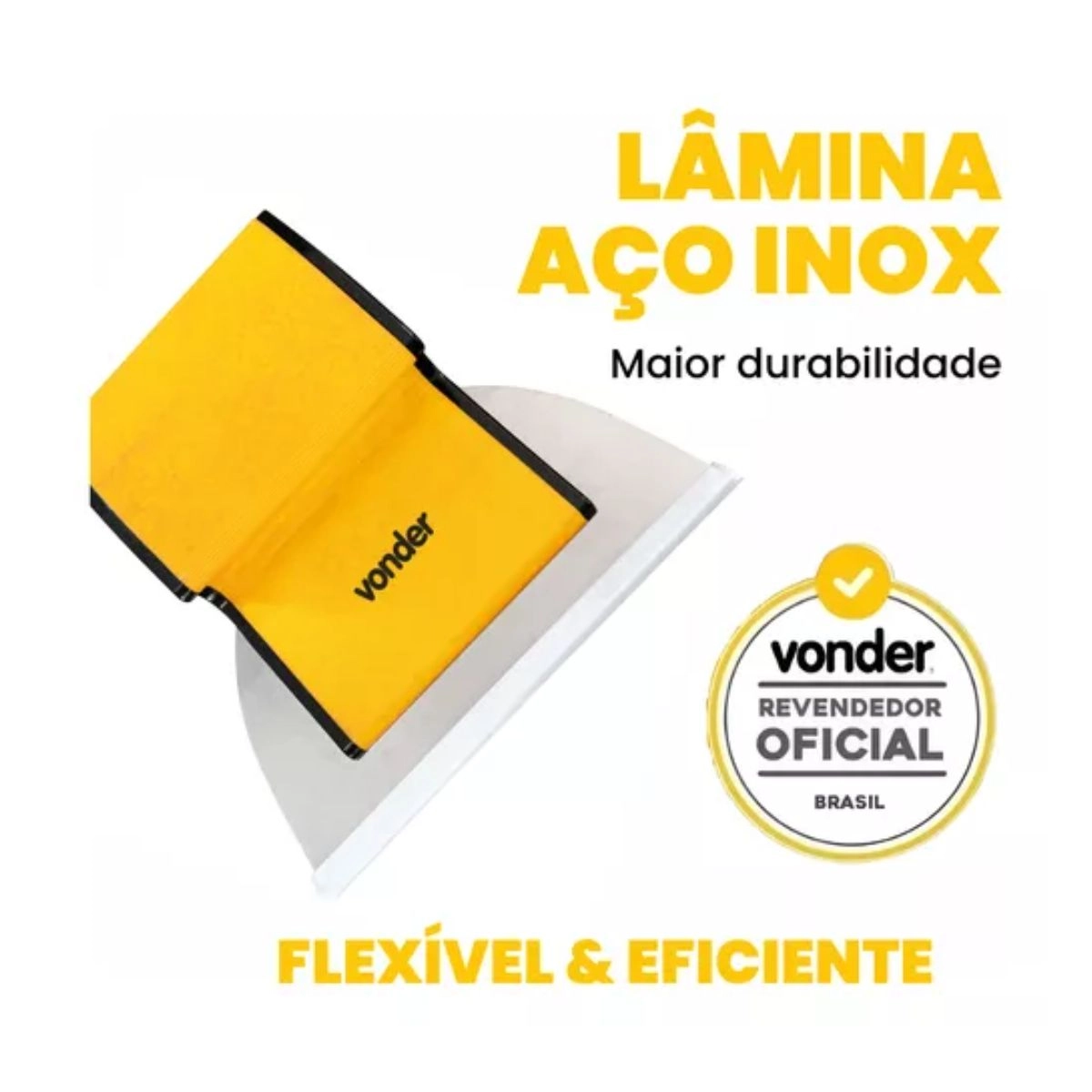 Desempenadeira para massa corrida 15cm VONDER Desempenadeira para massa corrida 15cm VONDER