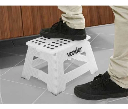 Banqueta plástica dobrável altura 220mm VONDER 