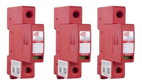 Kit 3 Dispositivo de Proteção Contra Surtos Elétricos (DPS) Clamper 15KA 275V