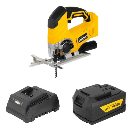 Kit Vonder - 01Serra Tico Tico 18V ITTV1824 + 01 Bateria 4Ah IBV1804 + 01 Carregador ICBV1805