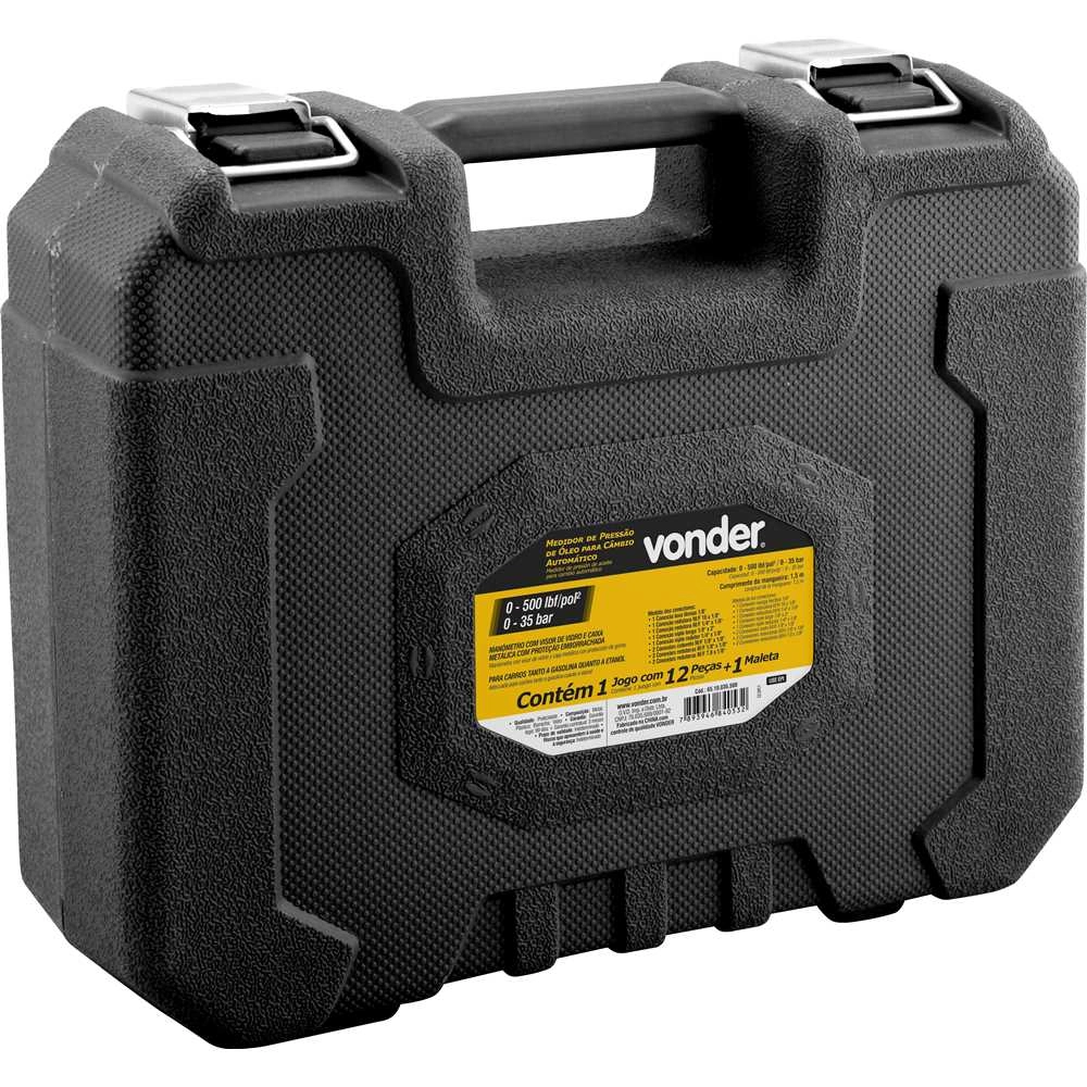 Medidor de Pressão de Óleo para Câmbio Automático Vonder Medidor de Pressão de Óleo para Câmbio Automático Vonder