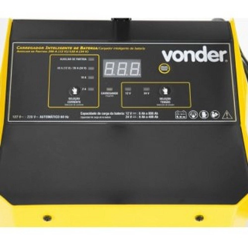 Carregador Inteligente de Bateria Vonder CIB800 Bivolt