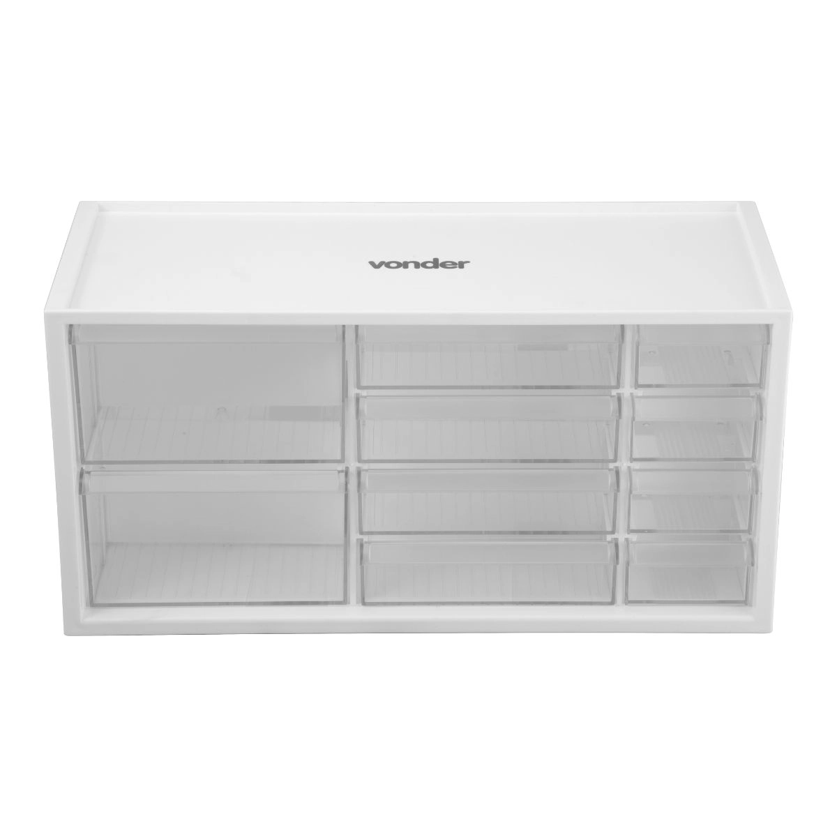 Organizador plástico com 10 gavetas OPV0378 VONDER