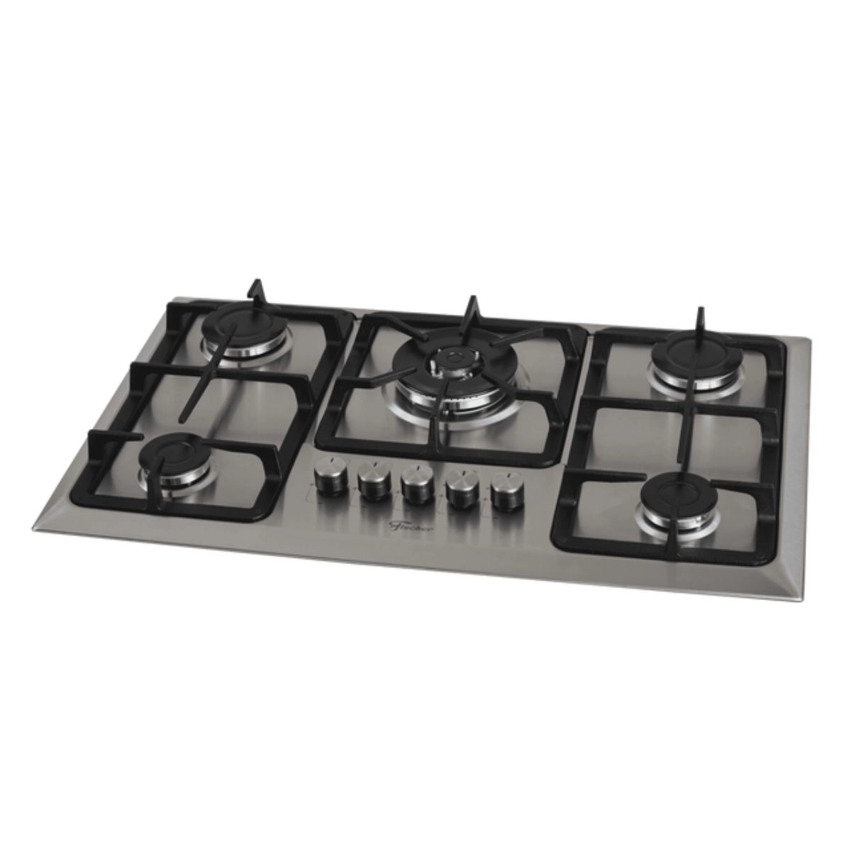 Fogão Cooktop Gás Fischer Inox 5 Bocas (23678-54121) Bivolt