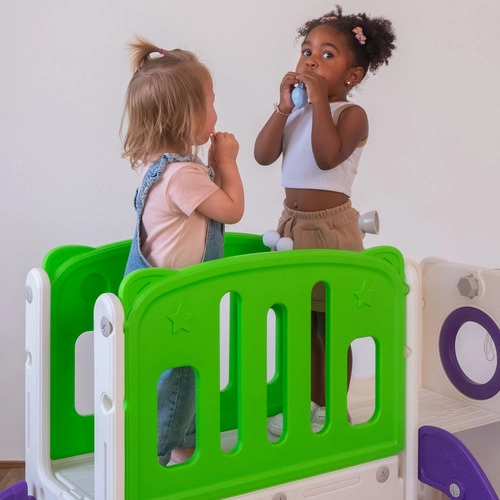 Playground Infantil  Mini Mundo 2 Torres Freso Baby Playground Infantil  Mini Mundo 2 Torres Freso Baby