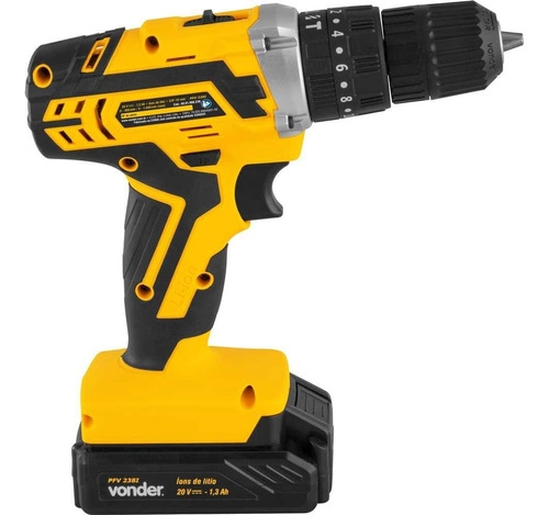 Parafusadeira/Furadeira com Impacto 20V PFV238I VONDER Parafusadeira/Furadeira com Impacto 20V PFV238I VONDER
