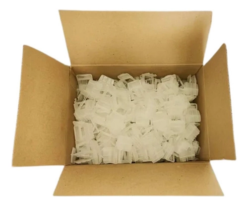 1000 Niveladores Espaçadores Slim Piso Azulejo Porcelanato Cortag